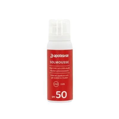 Apotea Solmousse SPF 50, — solskyddsmousse bäst i test 2026