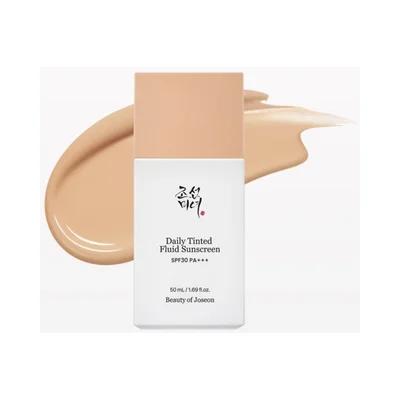 BEAUTY OF JOSEON Daily Tinted Fluid Sunscreen Broad Spectrum SPF 30 PA +++ #LN110 — solskydd bäst i test 2026