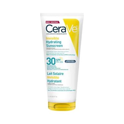 CeraVe Invisible Hydrating Sunscreen SPF30 — solskydd bäst i test 2026