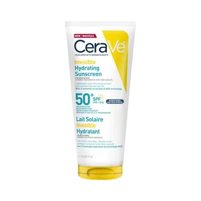 CeraVe Invisible Hydrating Sunscreen SPF50+ 177.0 ML — solskyddsmousse bäst i test 2026