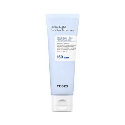 COSRX Ultra Light Invisible Sun Screen SPF50 — ansiktstvätt bäst i test 2026