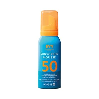 EVY Sunscreen mousse spf 50 — solskyddsmousse bäst i test 2026