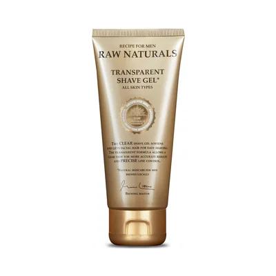 Raw Naturals Transparent Shaving Gel — rakgel bäst i test 2026