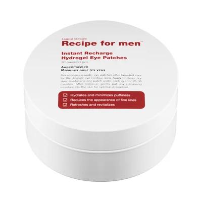 Recipe for men Instant Recharge Hydrogel Eye Patches — eye patch bäst i test 2026